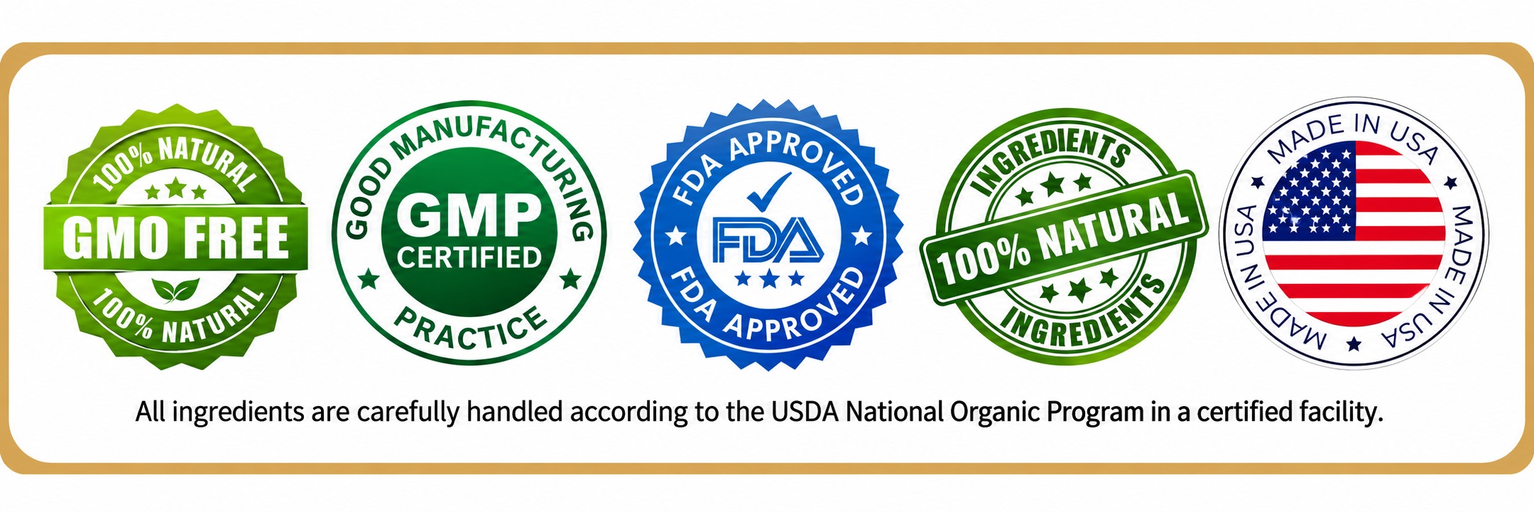Phytomem One Trust and Quality Badges